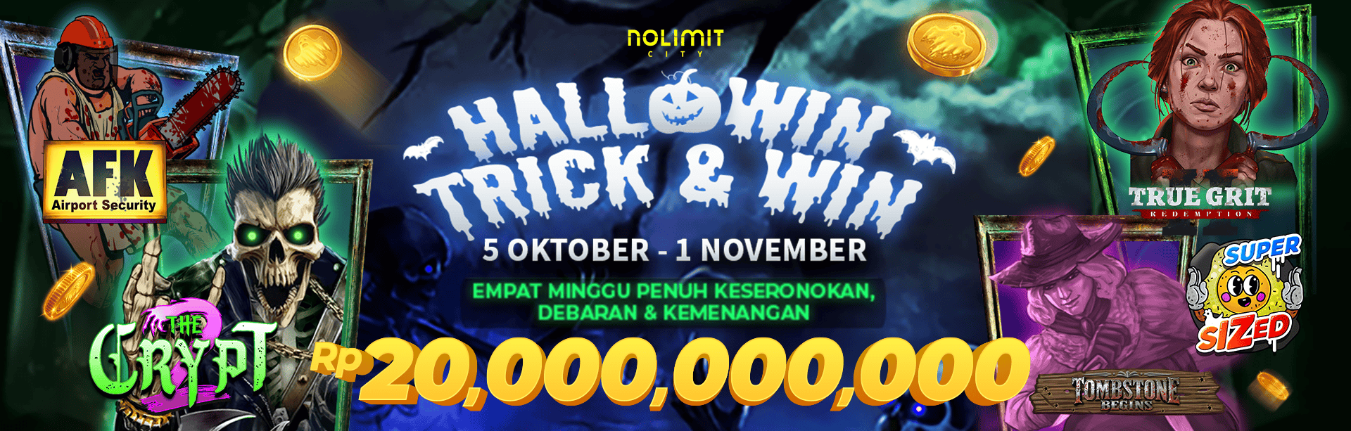 Hallowin Trick & Win
