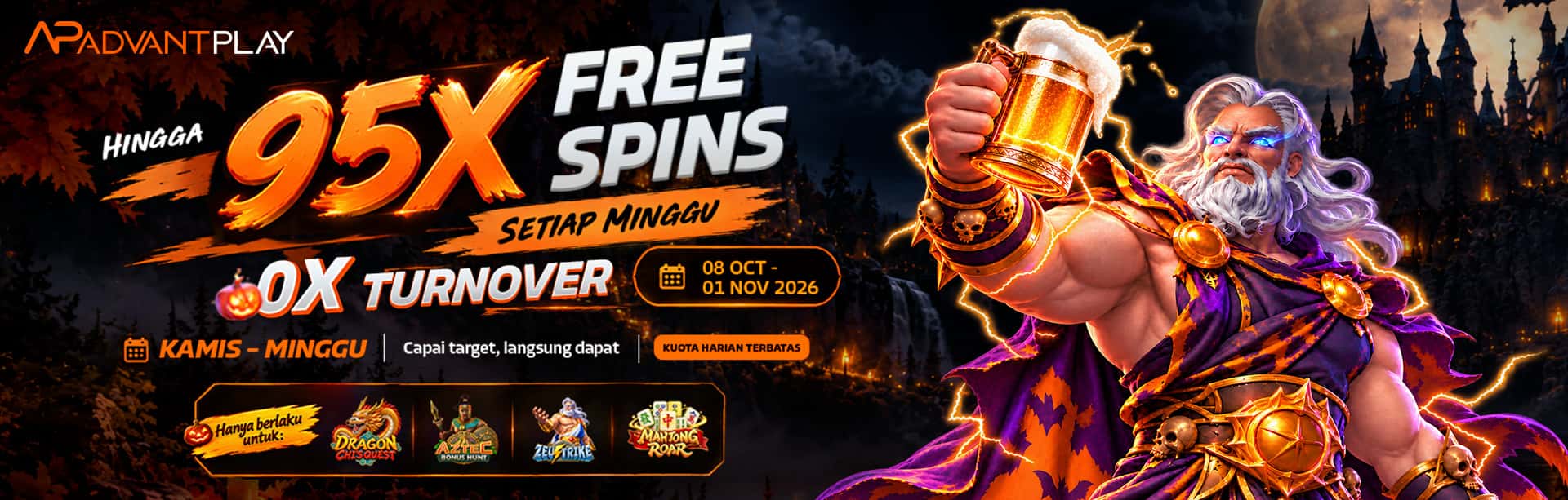95X Free Spins